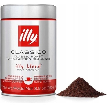 Illy Espresso Classico mletá 250 g