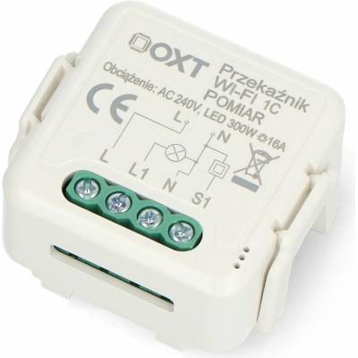 Tuya - Jednokanálové mini WiFi relé - Aplikace pro Android/iOS - OXT SWT21P