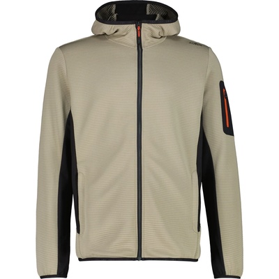 CMP Мъжко поларено яке CMP Jacket Fix Hood with Sleeve Pocket Fleece jacket - Corda - размер 50 (EU) (005-7016-0213)