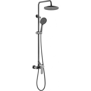 Inter Ceramic ДУШ СИСТЕМА ict6237gg СЪС СМЕСИТЕЛ МЕТАЛНО СИВ (ict6237gg)