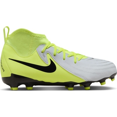 Nike Юношески футболни бутонки Nike Phantom Luna II Academy Firm Ground Football Boots Junior - Silver/Volt