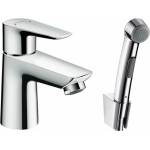 Hansgrohe Смесител за мивка Hansgrohe Talis E с интимен душ, гланциран хром (71729000)