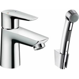 Hansgrohe Смесител за мивка Hansgrohe Talis E с интимен душ, гланциран хром (71729000)