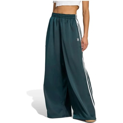 Анцуг Adidas Originals Adicolor Satin Wide Leg joggers - Green / Blue (Aurora Ivy / White)