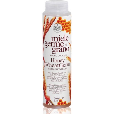 Nesti Dante Miele Germe Di Grano Honey Wheat Germ Bath & Shower Natural Liquid Soap sprchový gel 300 ml