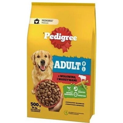 Pedigree Adult Medium and Large hovězí a zelenina 0,5 kg