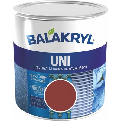 Balakryl Uni mat 0,7 kg červený