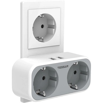 Image 1 of Tessan 2 Plug + 2 USB (TS-321-DE)