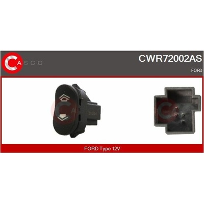 Spínač elektrického otvárania okien CASCO CWR72002AS
