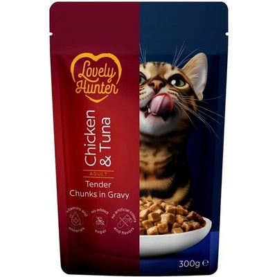 Lovely Hunter Cat kaps. Adult Chicken/Tuna 300 g