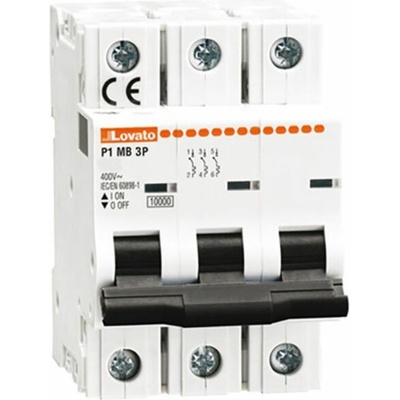 Lovato Electric 3P 50A 10kA P1MB3PT50