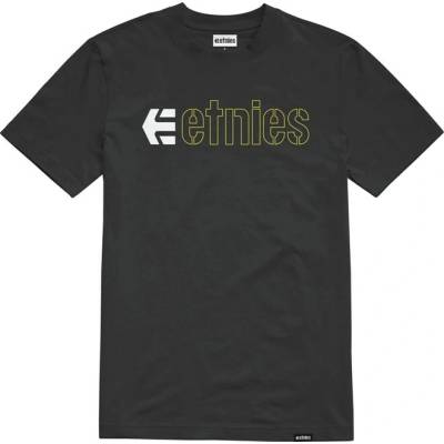 Etnies Ecorp Tee 981 Black White Yellow