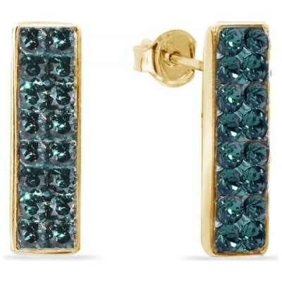 Spark se Swarovski Elements Radiance KGFMP1EM Emerald zelené