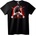 NOONEBRAND Тениска Ferrari F1 мълния кон - S, Black