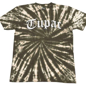2Pac Gothic Logo (Wash Collection) Green L Риза (2PACTS38MDD03)