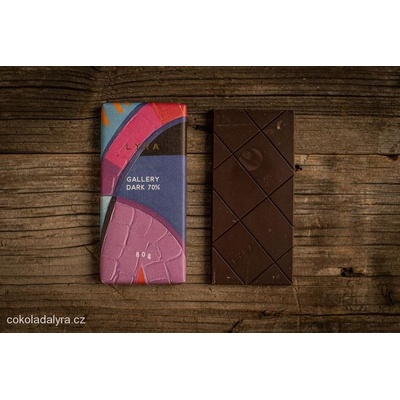 Lyra GALLERY DARK 70% Hořká 80 g
