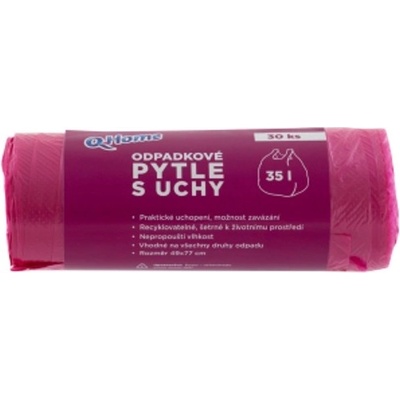 Q Home pytle na odpad s uchy 35l 30 ks
