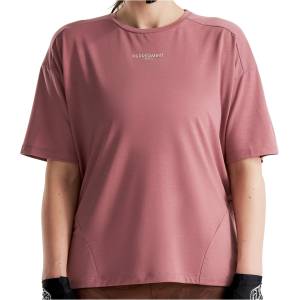 PEPPERMINT Дамска фланелка с къс ръкав за колоездене PEPPERMINT Women's Peak Short Sleeve Jersey Cycling jersey - Blush (156-2712-0212)
