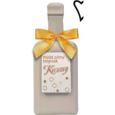 Kresowy niesycony miód pitny trójniak Mazurskie Miody 0,5 l