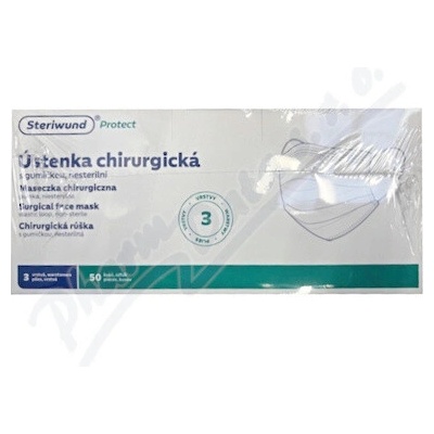 Steriwund Ústenka chirurgická s gumičkami 50 ks – Zboží Dáma