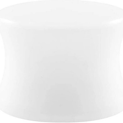 Šperky4U akrylátový plug do ucha PL01095-14W bílý