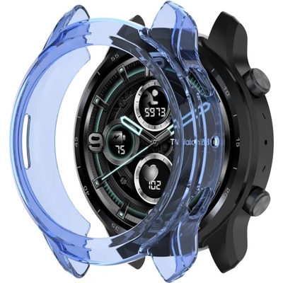 PROTEMIO 57691 TPU HALF COVER obal pre TicWatch Pro 3 Ultra modrý