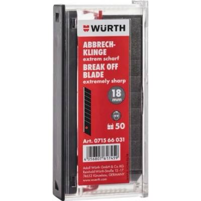 Rezné čepele Wurth 071566 031961 50 18 mm, 50 kusov