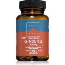 Terranova Ginseng chinese red BIO bylinné kapsuly na maximálne posilnenie imunity 50 kapsúl