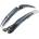 Topeak Калник Topeak DeFender M1 & XC11 Set Mud guard - Black / White - размер 27, 5 Zoll (870-1563-0111)