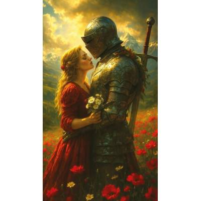ART PUZZLE Posledné objatie pred bitkou 1000 dielov