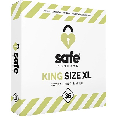 Safe - Condoms King Size XL 36 pcs