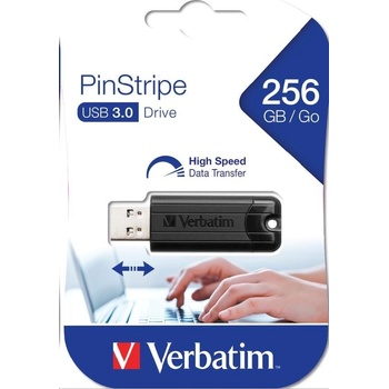 Verbatim Store 'n' Go PinStripe 256GB 49320