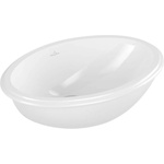 Villeroy & Boch Evana - Мивка за вграждане под плот, с преливник, без отвор за смесител, 50x35 cm, бяла 61470001 (61470001)
