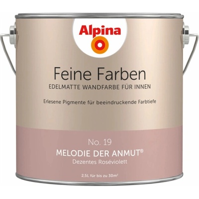 Alpina Fine Colors č. 19 Melody of Grace® Pink elegantní matná 2,5 l