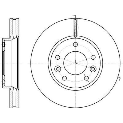 Brzdový kotúč REMSA 61294.10