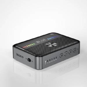 Vaorlo RGB Bluetooth 5.3 аудио приемник/предавател/DAC конвертор, NFC, USB, 3, 5mm AUX, RCA, SPDIF