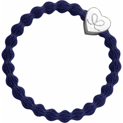 By Eloise London Silver Heart barva Navy Blue