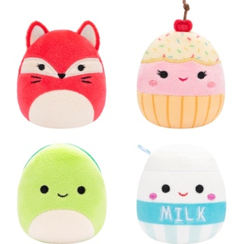 Jazwares Micromallows 4Pack - Лисица, Костенурка, Мляко, Торта
