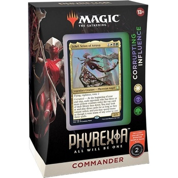 Wizards of the Coast Magic the Gathering Phyrexia All Will Be One Commander Deck Corrupting Influence