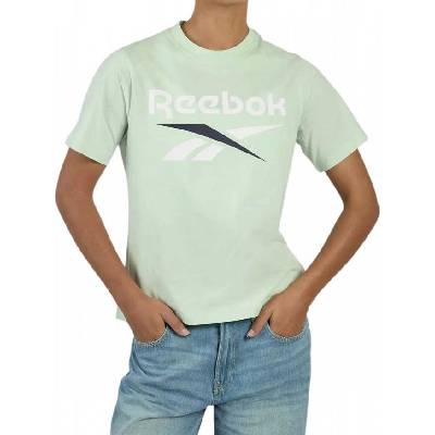 Reebok Тениска wren 2 colour logo crew ss tee