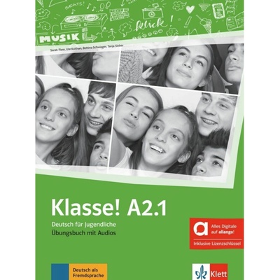 Klasse A2.1 – Hybride Ausgabe – Übungsbuch + MP3 allango.net + Lizenz (24 Monate)