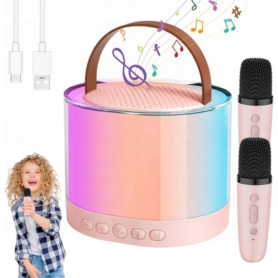 SADA PRO KARAOKE 2KS MIKROFON + BEZDRÁTOVÝ REPRODUKTOR