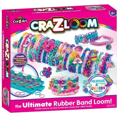 CRA-Z-ART Cra-Z-Art: Комплект за изработка на гривни - Русалки и еднорози (17350)