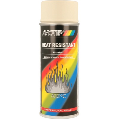 Motip žáruvzdorný 800°C béžový sprej 400 ml