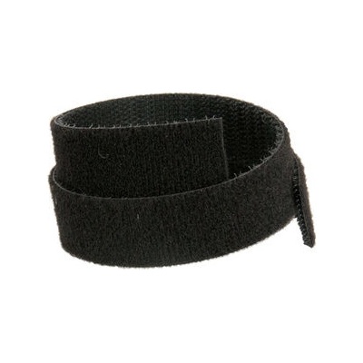 Solarix obojstranný suchý zips, šírka 10 mm balenie 25 m SXSZO-10MM-25M-BK