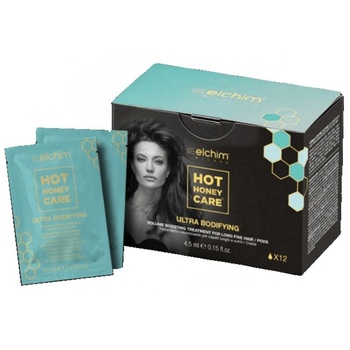 ELCHIM ТЕРАПИЯ ЗА ПОДХРАНВАНЕ И УПЛЪТНЯВАНЕ НА КОСАТА elchim hot honey care ultra bodifying treatment 12 БР