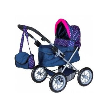 Bayer Trolley soils for doll Trendy navy blue 13054AA