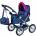Bayer Trolley soils for doll Trendy navy blue 13054AA
