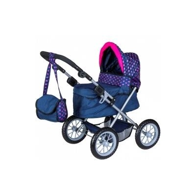 Bayer Trolley soils for doll Trendy navy blue 13054AA