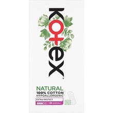 Kotex Natural normal+ slipové vložky 36 ks